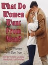What Do Women Want from Men?